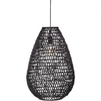 Lámpara de Techo Atmosphera Tressé 40W Negro Metal