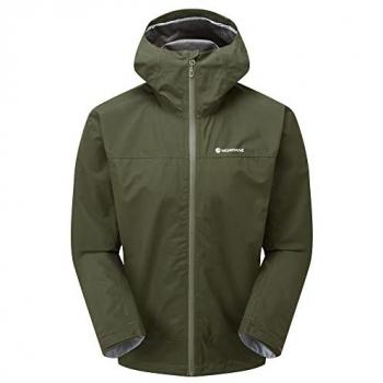 Men's Spirit Waterproof Softshell Jacket in Oak Green, Size Medium