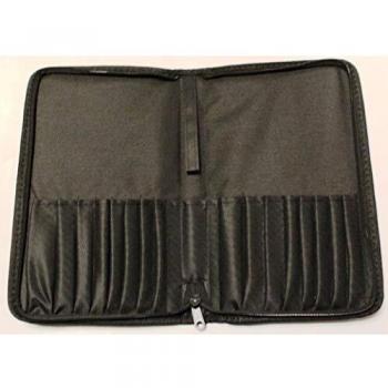 portapinceles con cremallera 27x14cm 16 pinceles, con cremallera