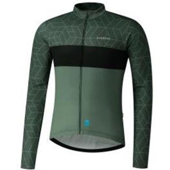 Chaqueta Deportiva para Hombre Shimano Vertex Printed Verde S
