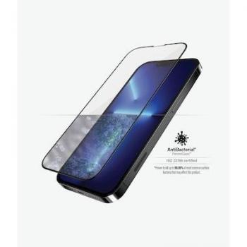 Protector de Pantalla PanzerGlass iPhone 13 Pro Max Antibacteriano Edge-to-Edge Case Friendly