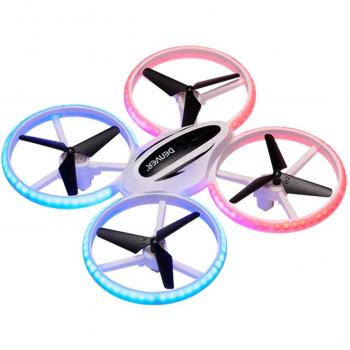 Denver DRO-200 2.4GHz 4 Canales Cuadricóptero con Cámara 500mAh Blanco