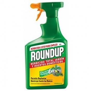 Herbicida Roundup listo para empleo 1 Litro. Efectos a las 6 horas