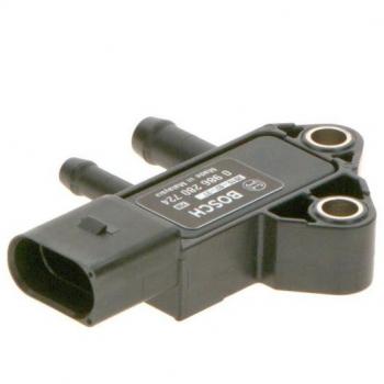Monitor de presión de gases de escape BOSCH 0 986 280 724 - Sensor, presión gas de escape, compatible con sistemas de diagnóstico automotriz, alta precisión en la medición, fácil instalación y uso, diseño robusto para
