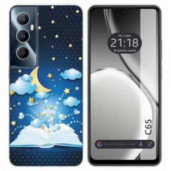 Funda Silicona Libro Cuentos para Realme C65 4G con Diseño de Dibujos