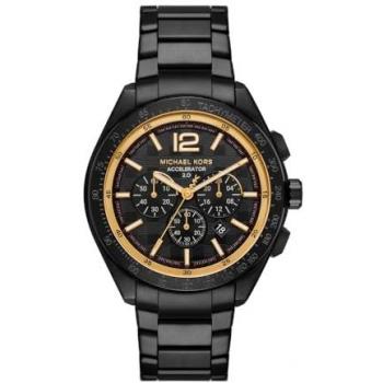 Reloj de Hombre Michael Kors Accelerator 2.0 MK9179 Cronógrafo de Acero Negro con Función de Parada y Analógico