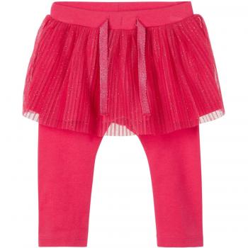 NAME IT - Leggings - Lunares - para bebé niña Virtual Pink 74 cm