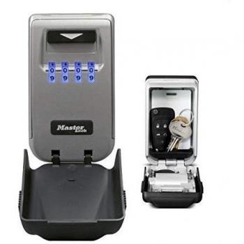 Master Lock Caja fuerte para llaves retroiluminada [Mediana] [Montaje mural] - 5425EURD - Caja de seguridad