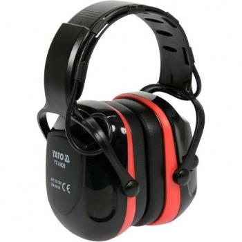 Auriculares Bluetooth Yato YT-74626 con ANC, 8h de batería, inalámbricos y de alta calidad en color naranja