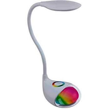 Lámpara de Escritorio LED RGBW Cabado 1, Dimmable, 2.2W, Blanco