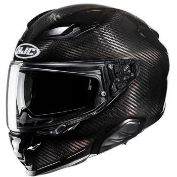 Casco Integral HJC F71 Carbon Sólido Negro Talla XS