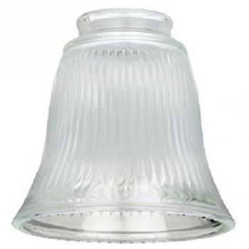 Westinghouse Lighting Tulipa Acampanada Estriada, Blanco