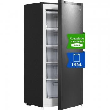 Congelador Vertical CHiQ FSD160D4E – 145 Litros – Snel Invriezen – Clase Energética E – Termostato Ajustable – Puertas Reversibles – Diseño Elegante Negro