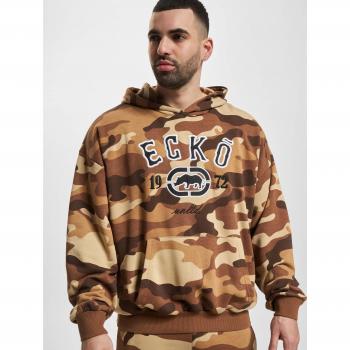 Ecko Unltd. Brown Camo Hoodie Sweatshirt