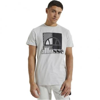 Camiseta de Manga Corta Ellesse Chamuel para Hombre en Color Gris