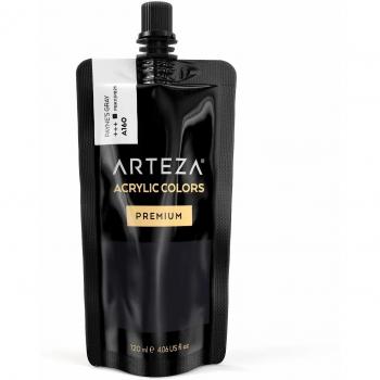 ARTEZA Pintura acrílica para manualidades y arte | Tubo de 120 ml | Acrílico de color Gris de Payne