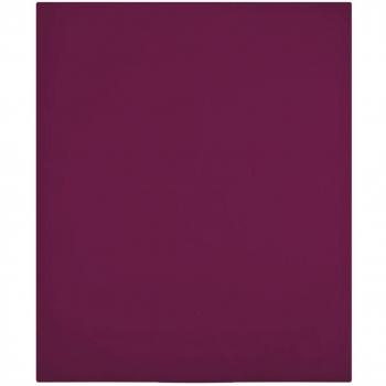 Sábanas bajeras de jersey 2 uds algodón burdeos 100x200 cm