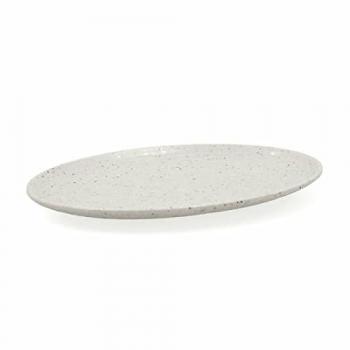 Bandeja de Aperitivos Bidasoa Ikonic Gris Plástico Melamina 20,2 x 14,4 x 1,5 cm (Pack 12x)