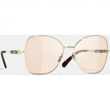 Chanel Elegant Sunglasses for Your Style, Yellow unisex, Size: ONE SIZE