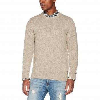 JACK & JONES VINTAGE Jjvbannister Knit Crew Neck, Suéter para Hombre