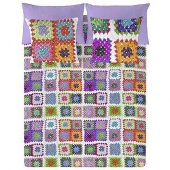 Hook Up Juego de Fundas Nórdicas Cuento Iris Multicolor Cama 90