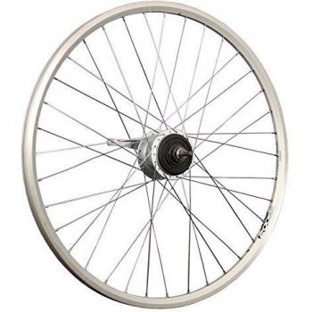 Rueda trasera de bicicleta 28 pulgadas ZAC2000 Nexus Inter-8 con contrapedal plateado