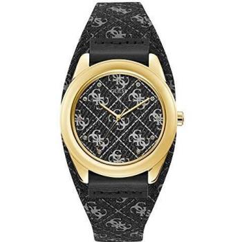 Guess Watches Ladies eva Womens Analogue Quartz Watch with Leather Bracelet W1278L2