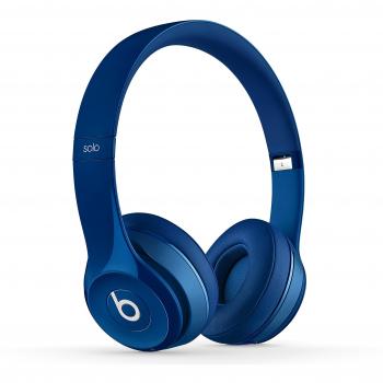 Beats Solo 2 Wireless - Auriculares de diadema abiertos, color azul