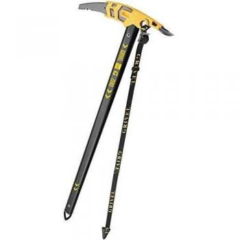 Grivel G Zero 58 Ice Axe - Lightweight Black Climbing Tool