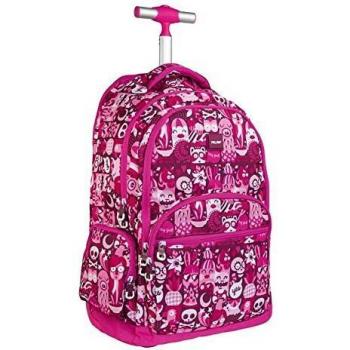 MILAN Mochila Trolley Hey Girl con Ruedas