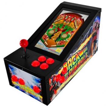 UnicView Pinball Virtual 13.3 FullHD con Mini PC Intel Celeron N5105/8GB RAM/128GB SSD, incluye más de 300 tablas de Visual Pinball 9 y X, más de
