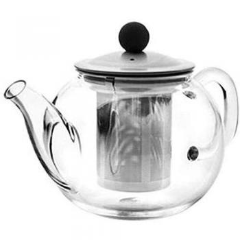 IBILI 622303 Tetera con Filtro Vidrio Claro 350 ml 16 x 9 x 10 cm