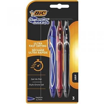 BIC Gel-ocity Quick Dry Bolígrafos Tinta en Gel Punta Media