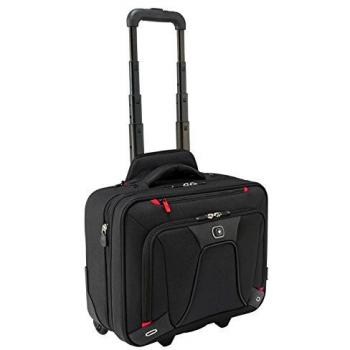 Wenger Transfer maletín, maletín portátil Ruedas, portátiles hasta 16″, tabletas hasta 10″, 20 l, Mujer, Hombre, Oficina, Negocios, Universidad, Escuela, Negro