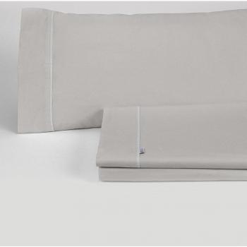 Juego de sábanas Gris oscuro Cama de 150
