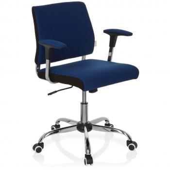 hjh OFFICE AVIDA - Silla giratoria de oficina, color azul