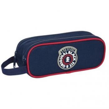 Estuche Portatodo Doble Reciclado Blackfit8 Authentic