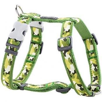 Red Dingo GmbH 9330725073395 Petral Perro Camuflaje, S, Verde