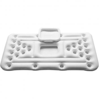 Barra de bar hinchable para piscina con juego de beer-pong