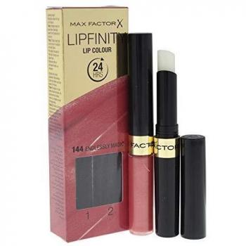 3 x Max Factor Lipfinity Lipstick Two Step New In Box - 144 Endlessly Magic
