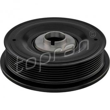 TOPRAN Vibration Damper, v-ribbed belt 700 791 - Polea de cigüeñal con diseño de alta calidad, fabricada en material duradero, compatible con varios modelos de vehículos, proporciona un funcionamiento suave y
