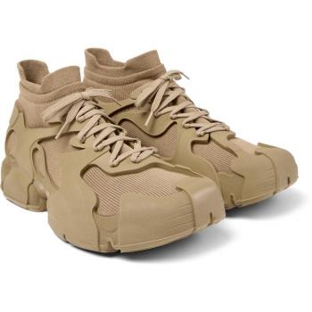 Camperlab Tossu Unisex Beige Sneakers - Round Toe, Size 40