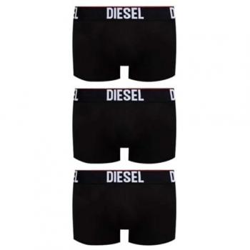 Diesel Men's 3-Pack Black Trunks - Size S