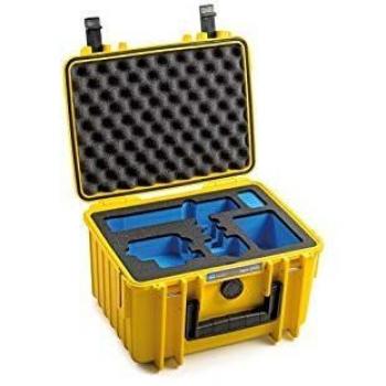 B&W Type 2000 Estuche duro Amarillo para cámara GoPro 9 con inlay