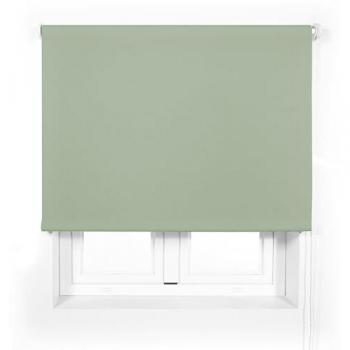 Estor Enrollable Translúcido Premium a Medida - Color Verde Pastel 115x165 cm - Elegante y Práctico con Diseño Único