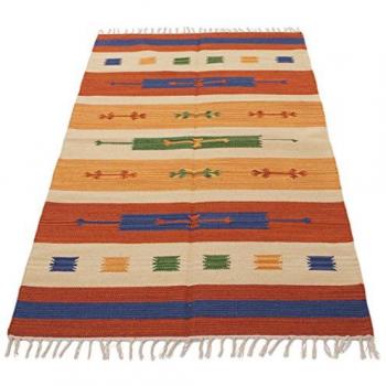 Kilim Auténtico Hecho a Mano 200x140 cm Ideal