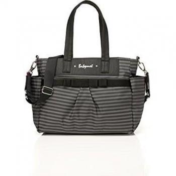 Babymel Cara Stripe Gris- Bolso cambiador