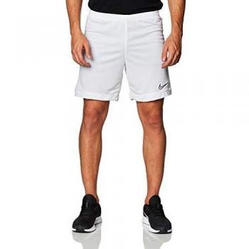 Nike M NK Dry Acddy - Pantalón Corto, Color Amarillo neón, Color Blanco, Blanco, Negro, tamaño Small