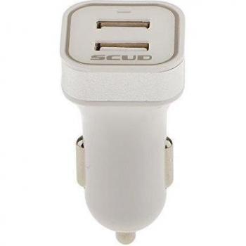 2-puerto Mini USB de Doble Adaptador de Cargador de Coche Bala 5v 2.1a Universales
