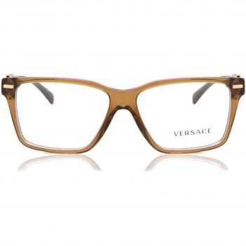 Versace VE3335 5028 Women's Eyeglasses Brown Size 56 (Frame Only) - Blue Light Block Available